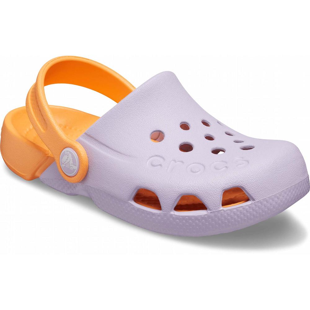Purple Girls' Crocs Electro Clogs | NZ 1539TCEV